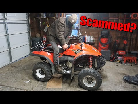 Seller Said This Quad Was a SIMPLE Fix...$900 Polaris Scrambler 500 4x4