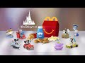 Samling Reklamer För Disney Happy Meal På McDonald S