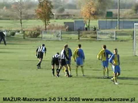 MAZUR KARCZEW - Mazowsze Grójec (31.10.08) 2-0