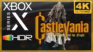 [4K/HDR] Castlevania : Symphony of the Night / Xbox Series X Gameplay