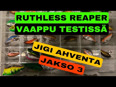 POTTUKOIRA KALASTAA 2022- JAKSO 3- RUTHLESS REAPER VAAPPU TESTISSÄ- JIGI AHVENTA