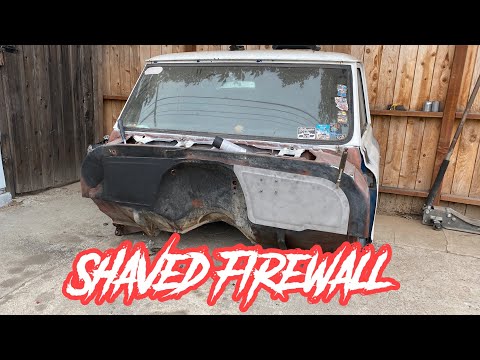 How to Smooth a Firewall of a C10!(Kustom)