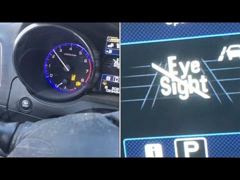 subaru EYESIGHT “not working” in cold weather (hot weather, fog, heavy rain) disable