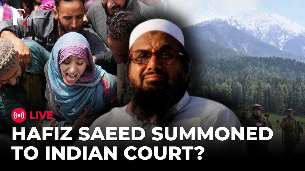Pahalgam Attack LIVE | Hafiz Saeed Summoned to Court | India Serves NIA Court Notice: REPORT