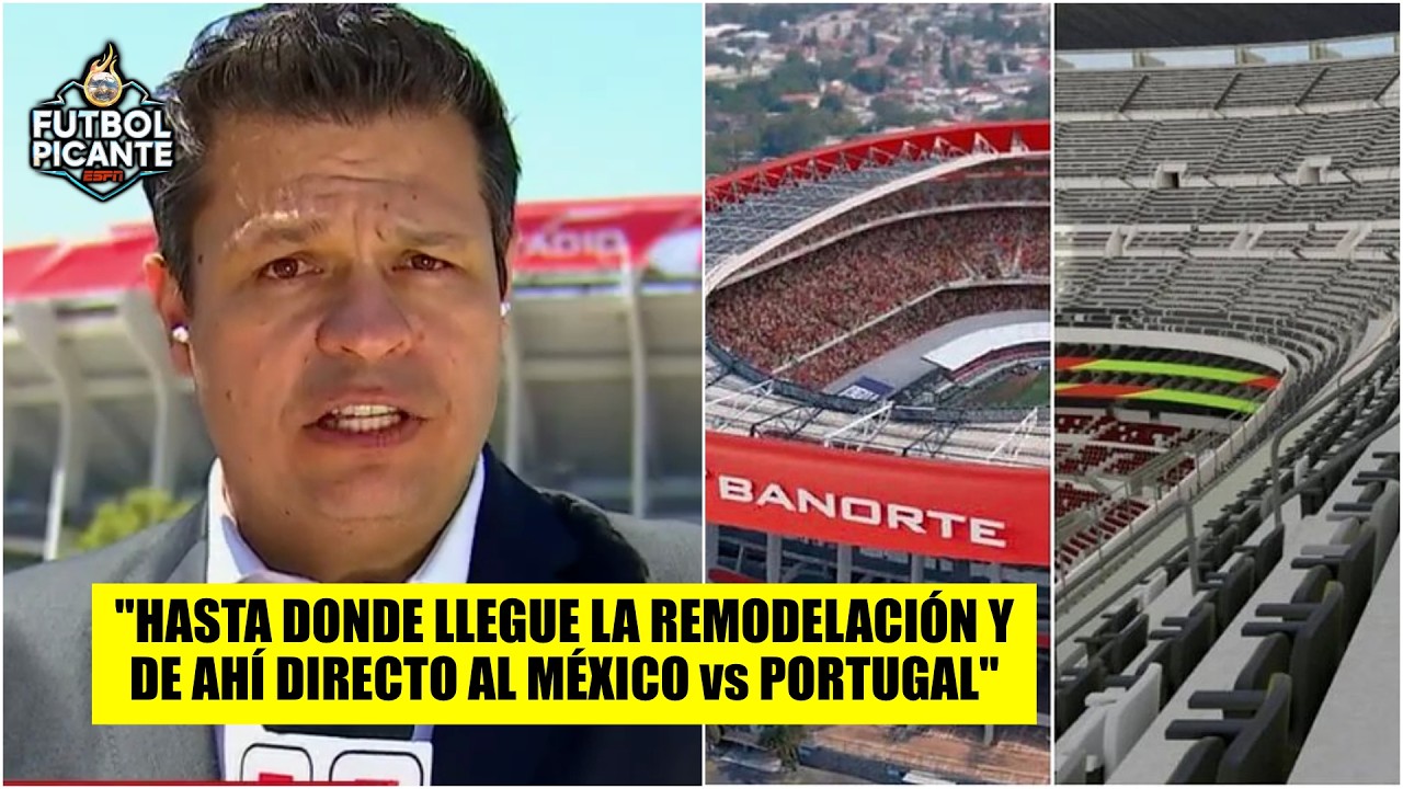 ÚLTIMO MOMENTO. SE PAUSAN obras del Estadio Banorte previo al MÉXICO vs PORTUGAL | Futbol Picante