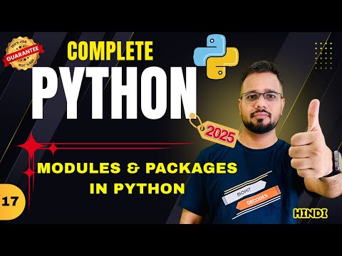 Python Tutorial In Hindi 17 Modules And Packages