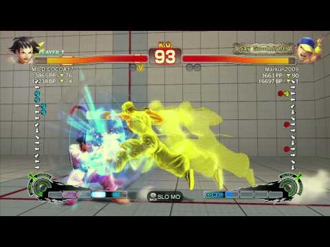 SSF4 AE: MILD COCOA17 (Makoto) vs Markun2009 (Yun) - Ranked Match (720p HD)