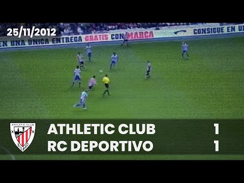 ⚽️ [Liga 12/13] J13 I Athletic Club 1 - RC Deportivo 1 I LABURPENA