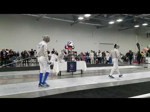 L Miller vs M Zhou CDTMS Pools 2020 Junior Olympics