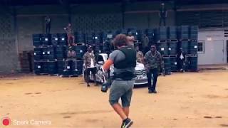 DJ ARAFAT   Enfant béni  Tournage du Clip  premier single de son album produit par Maitre Gims