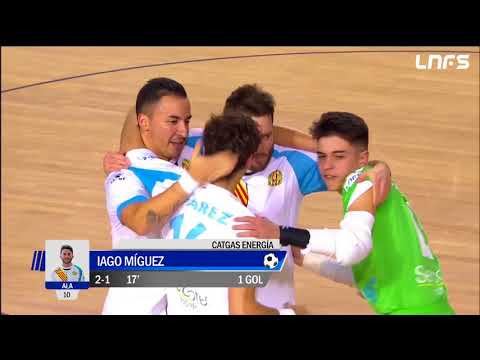 Gol Iago Míguez (2-1) Catgas Energía - ElPozo Murcia. J14, 1Div. LNFS