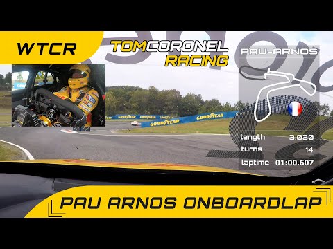 Onboard lap Pau-Arnos in my Audi RS3 LMS WTCR 2021