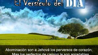 Miniatura del video: El versiculo del dia .com - Proverbios 11 v20