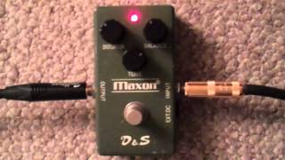 Video thumbnail for Maxon D & S Distortion Sustainer by daCod77
