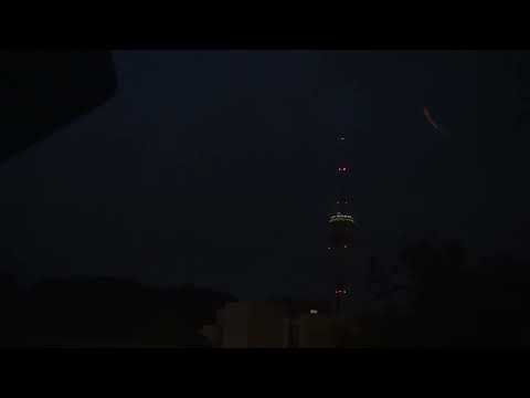 Unwetter - Gewitter in der Landeshauptstadt München am 22.06.2023