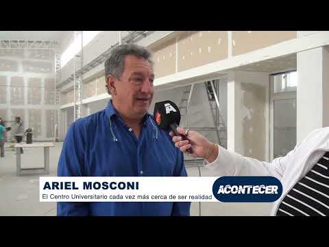 Marcos Juárez: Importante avance en la obra del Centro Universitario en el ciudad