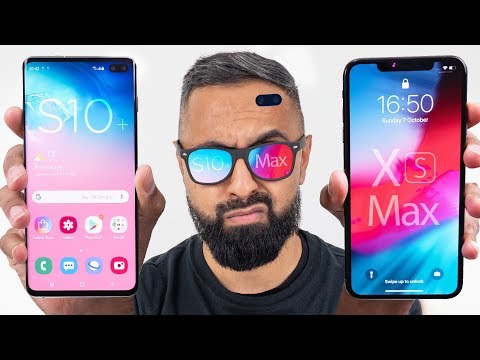 Samsung Galaxy S10 Plus vs iPhone XS Max Video