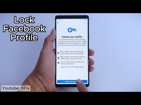 How Lock Your Facebook Profile