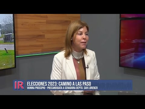 Vanina Procopio en los estudios de Informe Regional