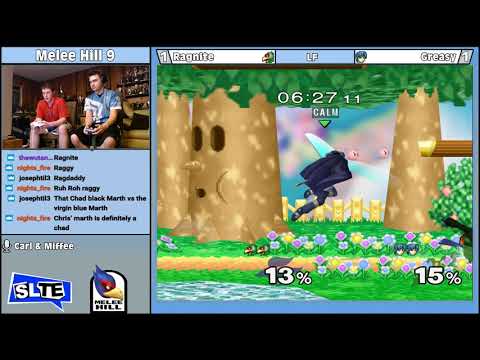Melee Hill 9: Ragnite (Falco) Vs. Greasy (Marth) - LF