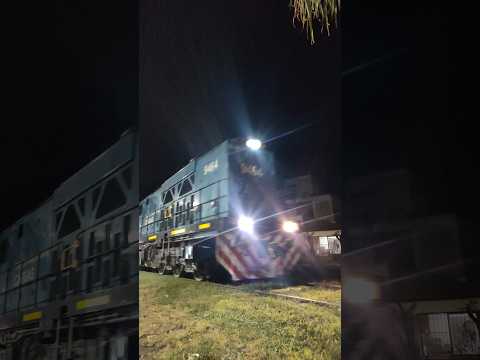 🚂🇦🇷 TAC 9464 #short #shortyoutube #tac #locomotora #crrc #dalian #alvear #santafe #video #noche