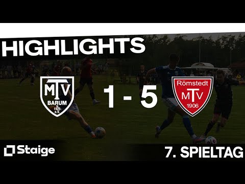 MTV  Barum - MTV Römstedt | Bezirksliga | 17.09.2023