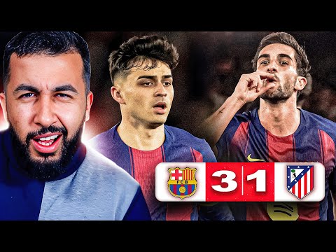 SOCCER IS OVERRATED ANYWAYS.. | BARCELONA 3-1 ATLETI REACTION!