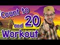 Count to 20 and Workout | Fun Counting Song for Kids | Count by 1's to 20 | Jack Hartmann