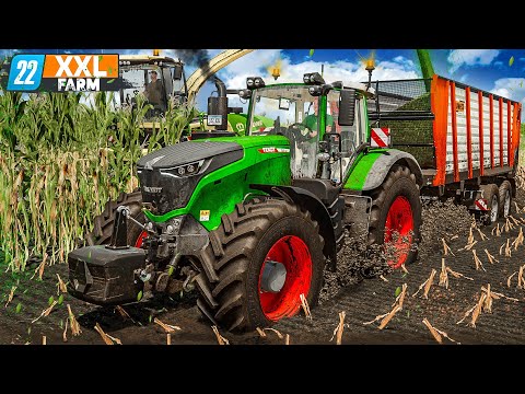 LS22: Schlammschlacht im MAIS! Regen, Matsch und PS-Power | XXL Farm #79 | FARMING SIMULATOR 22