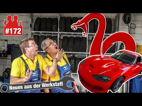 Mit Werner an der Viper 🔥🔥🔥 | Airbag-OP am 8-Liter-Monster & Komische Lenkgeräusche am BMW 118i