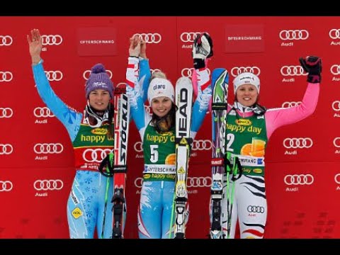 Anna Fenninger wins giantslalom (Ofterschwang 2013)