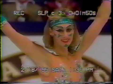 1995 European Championships - Exhibition - Marina Kielmann GER