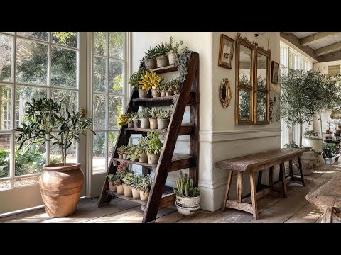 Creative Cottage Porch & Garden Ideas Using Repurposed Rustic Decor