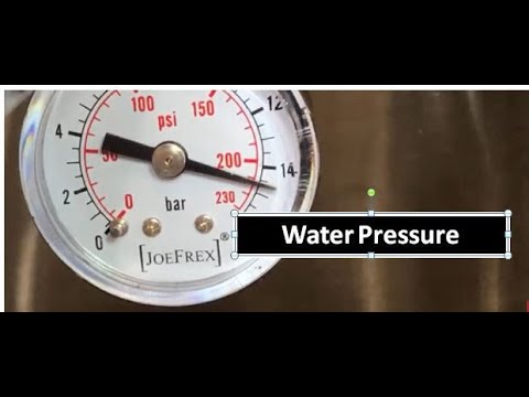 Water Pressure | Dialing Espresso with Breville Barista Express | DF64 Espresso Grinder