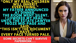 Dad Announced ‘My Real Children Get Everything, The Estate Lawyer Reveals A Conflicting Will...