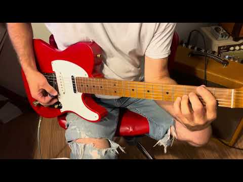 Nashville Telecaster Roasted Maple Neck - Dakota Red image 9