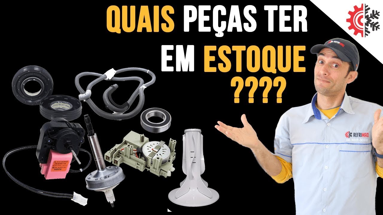 🔴Quais peças você deve ter em estoque