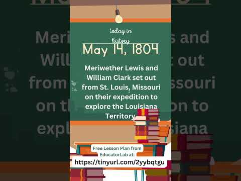 Today in History: May 14, 1804 #short #shorts #shortvideo
