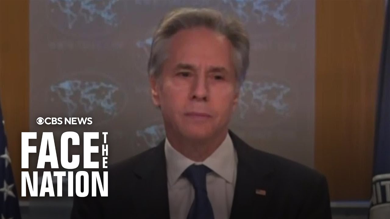 Blinken's final news conference at State Department interrupted by protesters