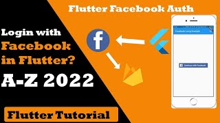 How to Add Facebook login to Flutter App 2022 | Flutter Facebook Login | Flutter 3.0