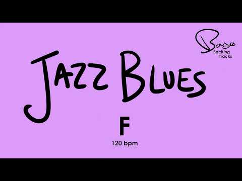 Jazz Blues Backing Track - F 120 bpm