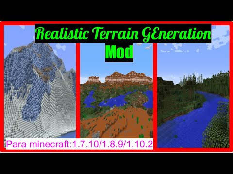_Giulean_ - MINECRAFT:Realistic Terrain Generation/A mod for more realism