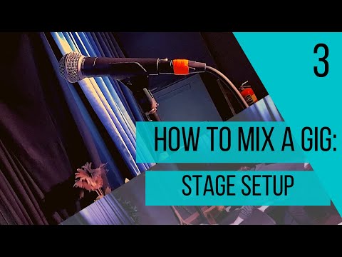 Sound Check Turorial: How To Mix A Gig (Part 3)