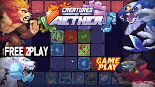 Creatures of Aether ★ Gameplay ★ PC Steam [ Free to Play ] Card battle pvp/pve game 2021 ★1080p60FPS