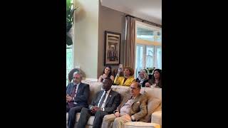 USA/ Sonia shah foundation gathering at shah house attended by mayor of Chicago Brandon Johnson