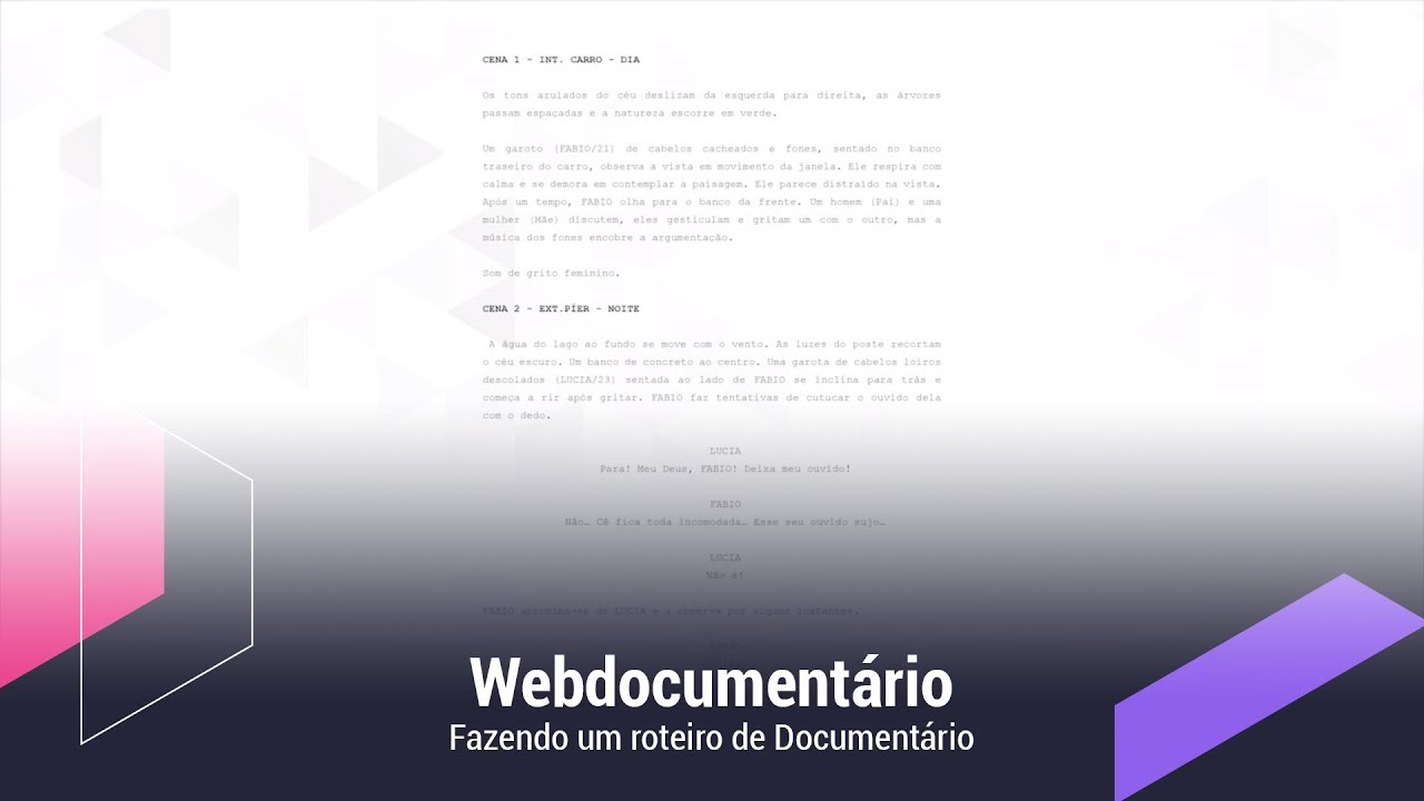 Como fazer um roteiro de documentário