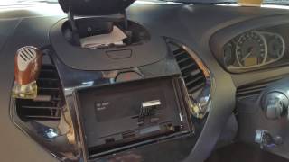Removal of the New gen Ford Figo radio trim plate