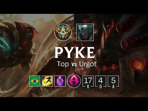 Pyke Top vs Urgot - BR Master Patch 8.24
