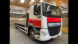 DAF CF220 *EURO 6* 4X2 18 TONNE FLATBED &ndash; 2015 &ndash; MX65 FGZ platform truck | Image 4 - Autoline
