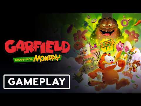 Garfield: Escape from Monday - Official 8-Minute Gameplay | Comic Con 2026